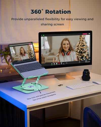 360° Rotating Laptop Stand for Desk