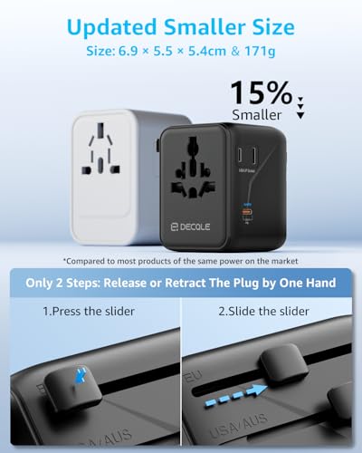 Pro” Universal Travel Adapter 3 USB