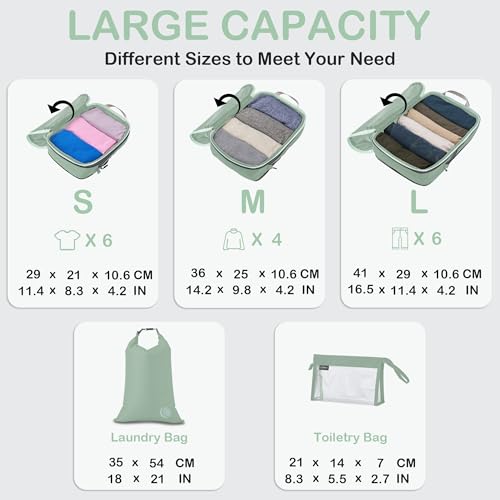 Compression Packing Cubes for Travel