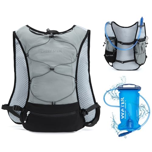 Lightweight Hydration Backpack Running Vest with 1.5L Water Bag