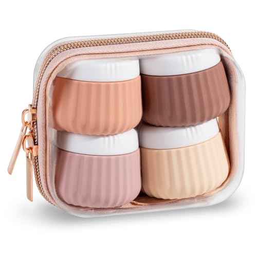 Travel Containers for Toiletries 4 Pack (4 Count)