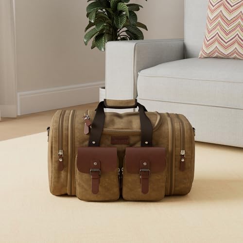 Waxed Canvas Duffle Bag