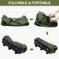 120L Foldable Rolling Duffel Bag with 3 Wheels