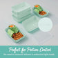 Prep Meal Prep Containers with Lids (10 Count)