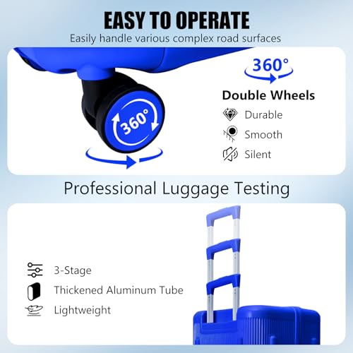 Large capacity Luggage Sets 2 Piece (2 Count)