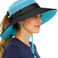 Ponytail Sun Hat for Women with UPF 50+ UV Protection