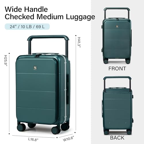 Top Opening 24 Inch Checked Luggage