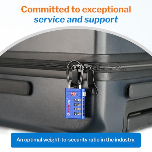 Open Alert TSA Approved Luggage Locks (2 Count)