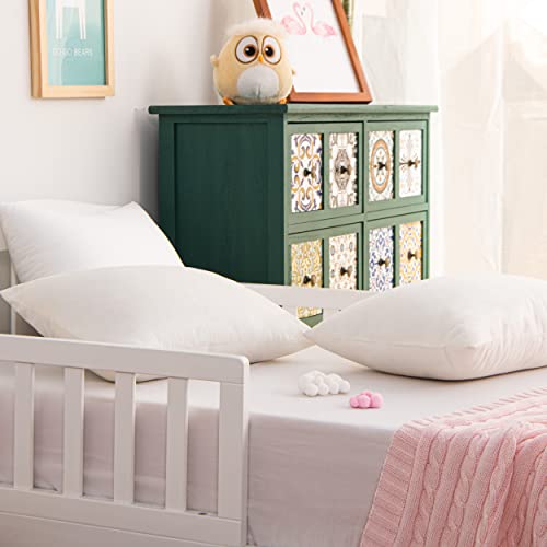 Toddler Pillows with Pillowcases Set (2 Count)