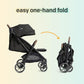 Baby Nutmeg Compact Lightweight Travel Stroller