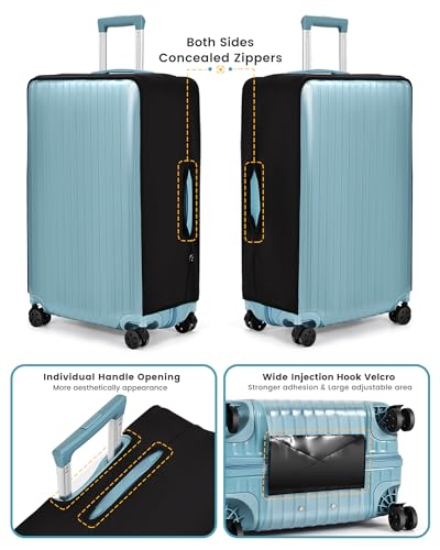 Travelkin Clear Luggage Cover For Suitcase