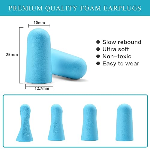 30 Pair Foam Ear Plugs (30 Count)