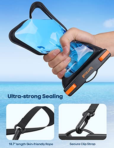 Large Size Waterproof Phone Pouch (2 Count)