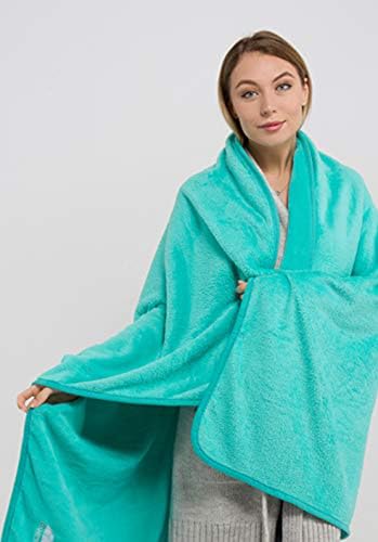 Premium Soft Travel Blanket Pillow 2 Pack Airplane (2 Count)