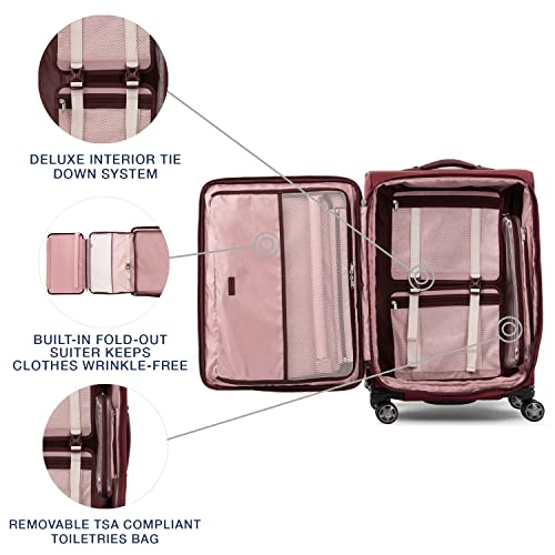 Platinum Elite Checked Luggage Spinner