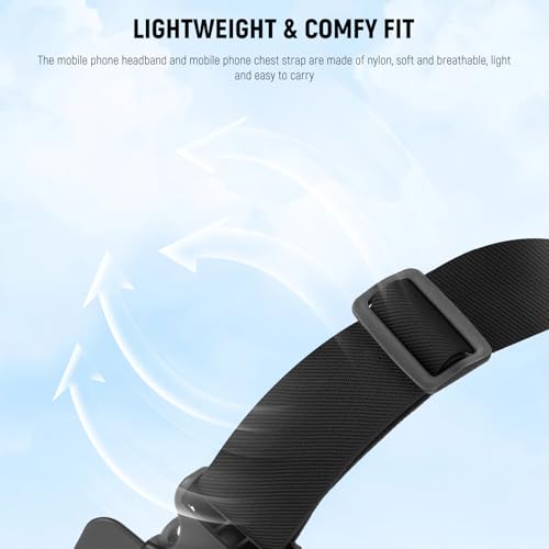 Mobile Phone Chest Mount Head Strap Mount