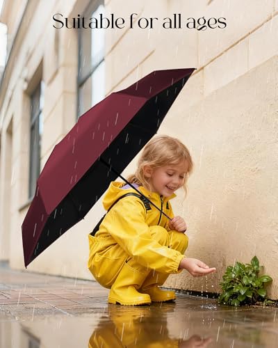 Mini Travel Umbrella with Case