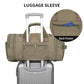Canvas Duffle Bag for Men Expandable Convertible Travel Gym Duffel