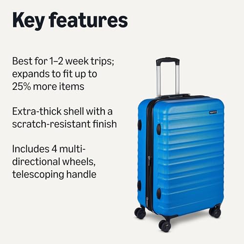 26" Hardside Medium Checked Luggage