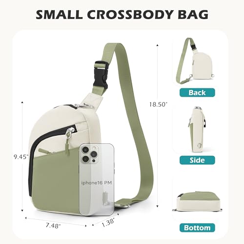 Anti Theft Crossbody Bag for Women Men