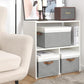 Fabric Storage Bins with Lids (3 Count)