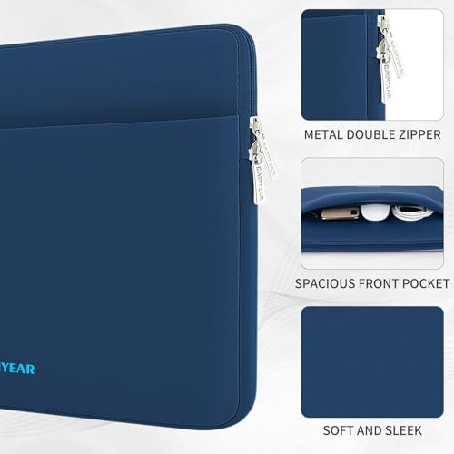 RAINYEAR Laptop Sleeve Case 15.6 Inch