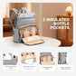 Neoprene Diaper Bag Backpack with Changing Pad
