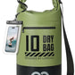 Dry Bag Waterproof Backpack with Phone Pouch 5L