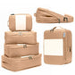 6 Pack Large Compression Packing Cubes for Travel (6 Count)