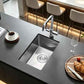 12 Inch Undermount Bar Sink 18 Gauge 304 Stainless Steel Brushed