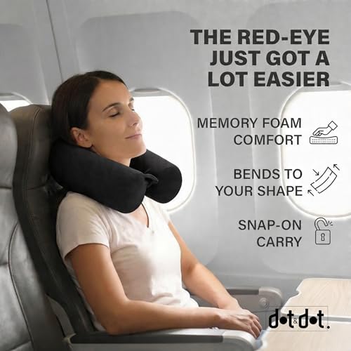 Twist Memory Foam Travel Pillow