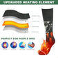 Upgraded Fast Charging Green Electric Heated Socks