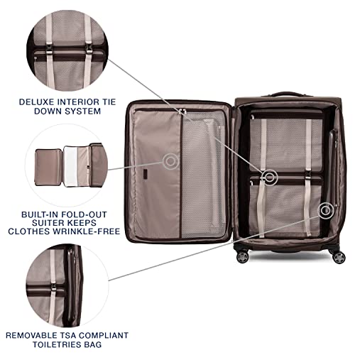 Platinum Elite Checked Luggage Spinner