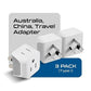 Australia Plug Adapter (3 Count)