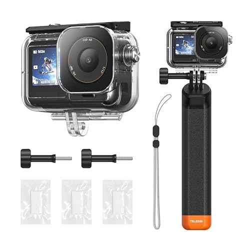 Waterproof Case With Floating Stick for DJI Action 5 Pro Action 4