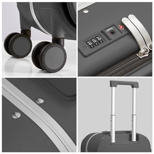 Luggage Suitcase with Spinner Wheels