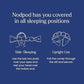 Patented Gentle Pressure Sleep Mask