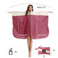 Adult Rain Poncho Waterproof Hooded Zipper Raincoat with Pockets