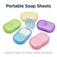 500 Sheets Disposable Soap Paper 5 Boxes Hand Cleaner Fragrance Mini Color Soap Paper for school Indoor
