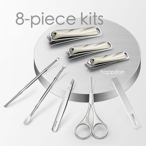 8 Piece Manicure Pedicure Set (8 Count)