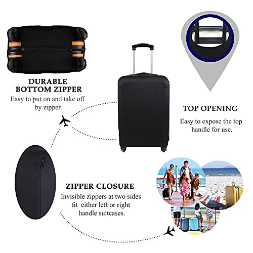 Travel Luggage Cover Suitcase Protector Fits 27