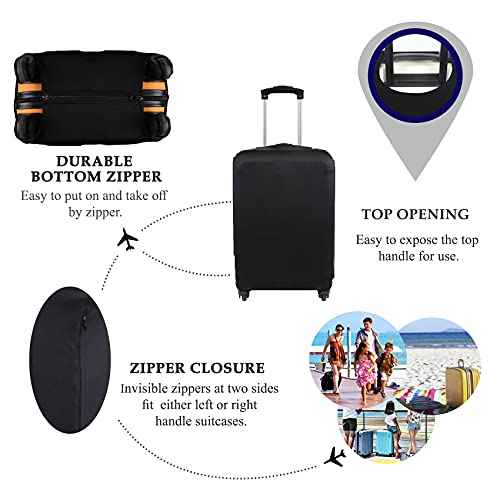 Travel Luggage Cover Fits 18
