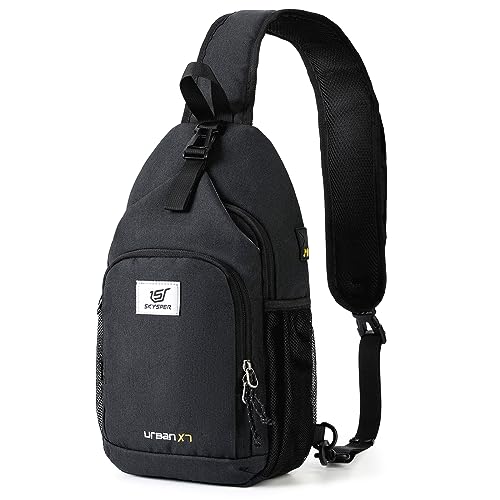 Sling Bag RFID Crossbody Sling Backpack Cross Body Shoulder Bag Travel Hiking Daypack for Women Men