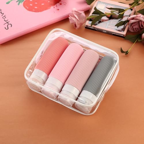 Travel Bottles for Toiletries (4 Count)