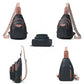 10L Crossbody Sling Bag for Women Men Anti Theft Cross Body Fanny Pack Belt Bag Purse Gifts for Women Faux Leather