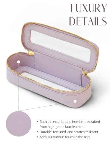 Clear Makeup Bag Travel Cosmetic Case Transparent Toiletry Bag with Zipper
