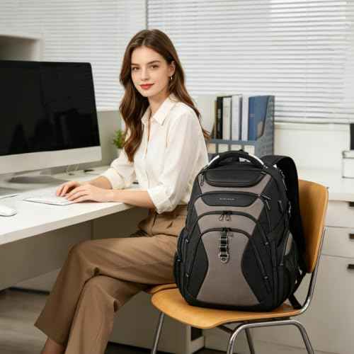Laptop Backpack 18.4 Inch Computer Backpack for Men