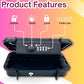 Portable Security Lock Box with Combination Lock