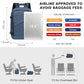 Travel Backpack Airline Approved Under Seat Personal Item Bag