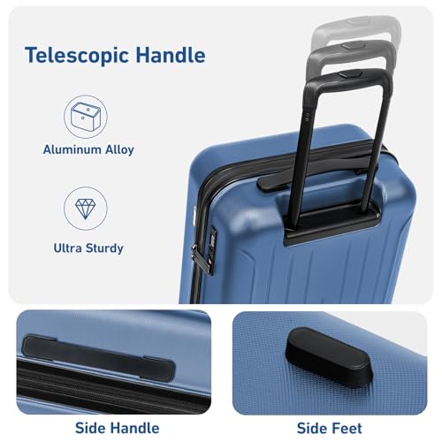 Luggage Sets 2 Piece Hardshell Suitcase with TSA Lock (2 Count)